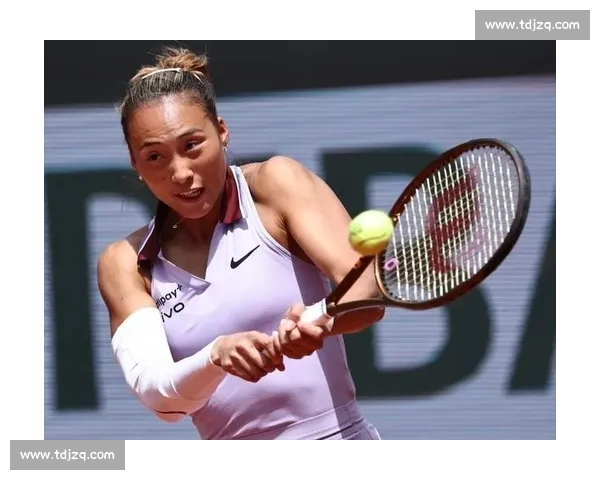 温网直击：郑钦文激战三盘憾负西尼亚科娃 高清大图速递